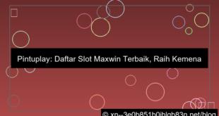 pintuplay daftar slot maxwin