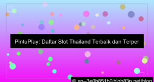 ilustrasi pintuplay daftar slot thailand