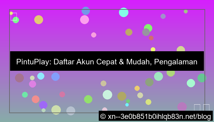 visual pintuplay daftar tanpa ribet