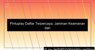 pintuplay daftar terpercaya