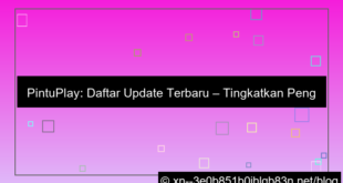 pintuplay daftar update terbaru