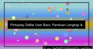 desain pintuplay daftar user baru