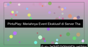 pintuplay event server thailand