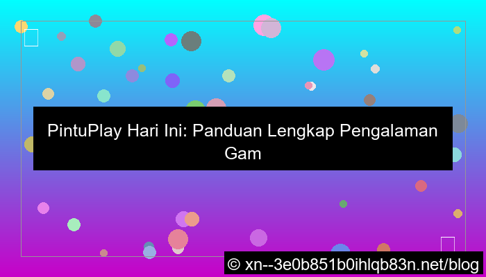 grafik pintuplay hari ini