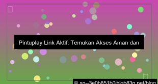 grafik pintuplay link aktif