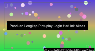 ilustrasi pintuplay login hari ini