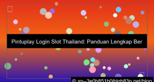 grafik pintuplay login slot thailand