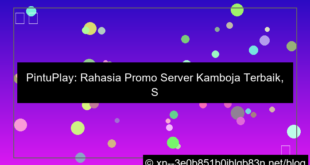 pintuplay promo server kamboja