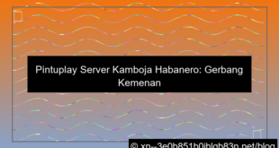 visual pintuplay server kamboja habanero