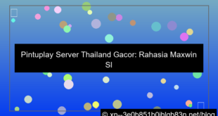 pintuplay server thailand gacor