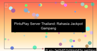 ilustrasi pintuplay server thailand gampang jackpot