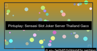 pintuplay server thailand joker