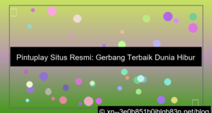 pintuplay situs resmi