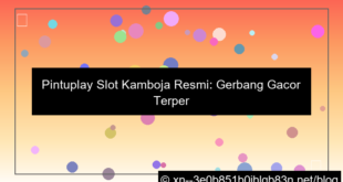 grafik pintuplay slot kamboja resmi