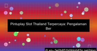 pintuplay slot thailand terpercaya