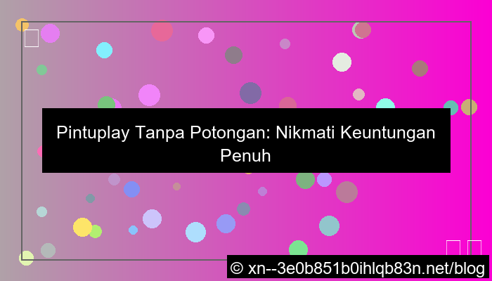 ilustrasi pintuplay tanpa potongan