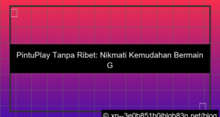 ilustrasi pintuplay tanpa ribet