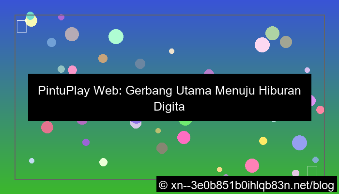 visual pintuplay web