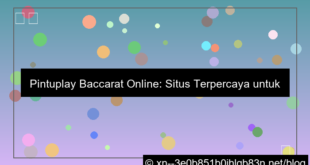 visual situs pintuplay baccarat online