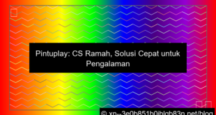situs pintuplay cs ramah