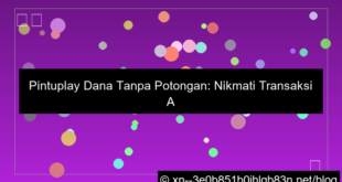 situs pintuplay dana tanpa potongan