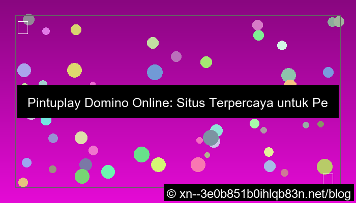 gambar situs pintuplay domino online