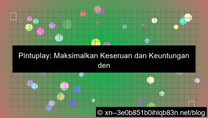 grafik situs pintuplay event harian