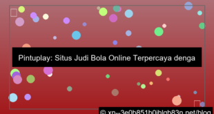 situs pintuplay judi bola