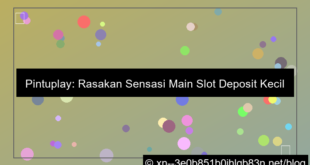 situs pintuplay minimal deposit kecil