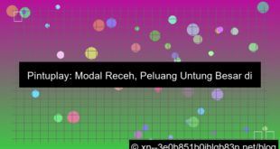 ilustrasi situs pintuplay modal receh