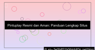 desain situs pintuplay resmi dan aman