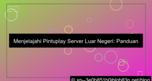 visual situs pintuplay server luar negeri