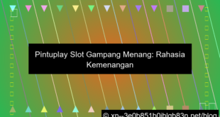 visual situs pintuplay slot gampang menang