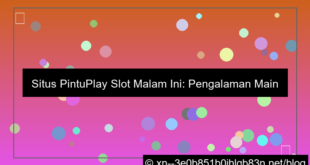desain situs pintuplay slot malam ini