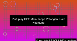 desain situs pintuplay slot tanpa potongan