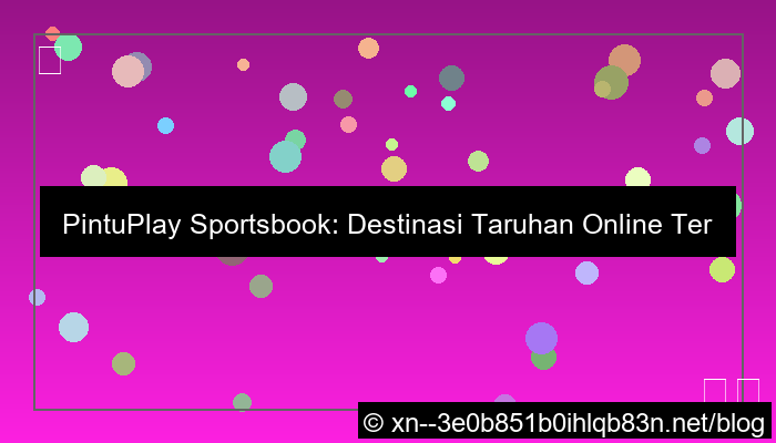 situs pintuplay sportsbook