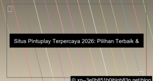 situs pintuplay terpercaya 2026