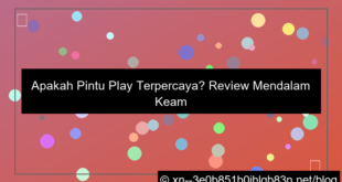 apakah pintu play terpercaya