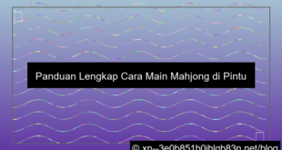 cara main mahjong di pintu play