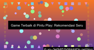 game terbaik di pintu play