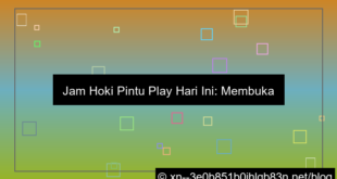 jam hoki pintu play hari ini