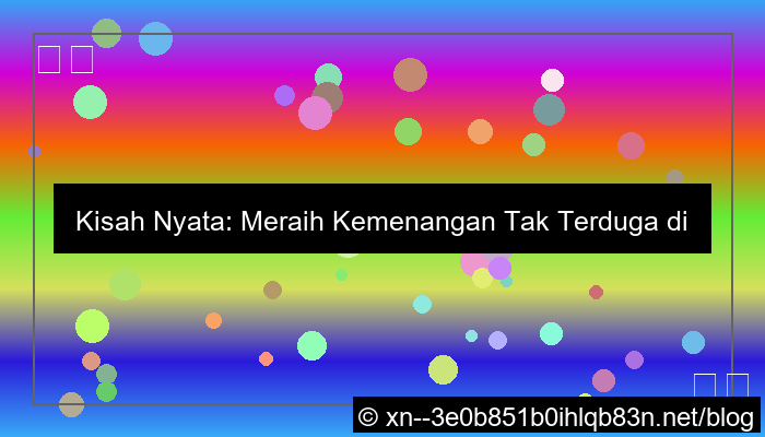 desain pengalaman menang di pintu play