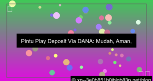 pintu play deposit via dana