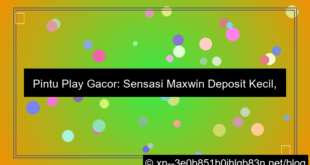 grafik pintu play gacor minimal deposit kecil