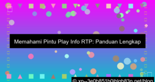 pintu play info rtp