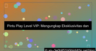 pintu play level vip