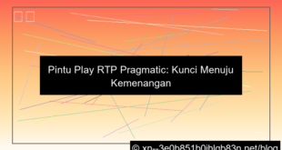 pintu play rtp pragmatic