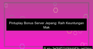 visual pintuplay bonus server jepang