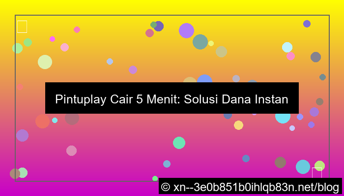 gambar pintuplay cair 5 menit