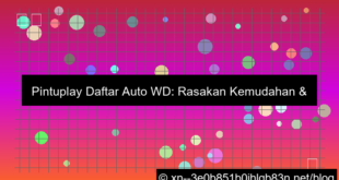 gambar pintuplay daftar auto wd